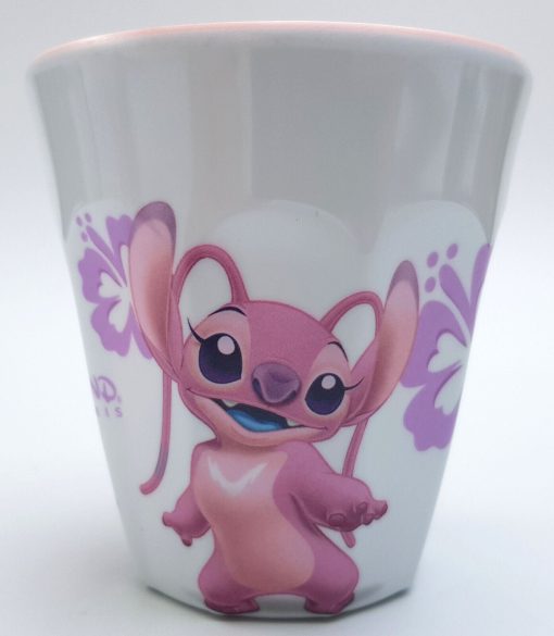 Disneyland Paris Lilo & Stitch Angel Plastic Drinking Tumbler Beaker Cup