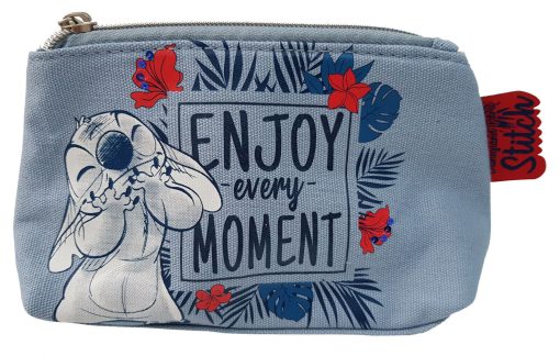 Disneyland Paris Lilo & Stitch Pouch Pencil Case / Make Up Bag