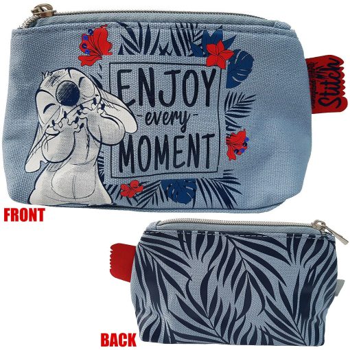 Disneyland Paris Lilo & Stitch Pouch Pencil Case / Make Up Bag