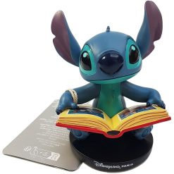 Disneyland Paris Lilo & Stitch Reading Book Figurine Ornament