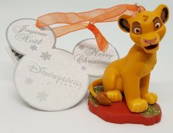 Disneyland Paris Lion King Simba Hanging Christmas Tree Decoration