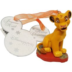 Disneyland Paris Lion King Simba Hanging Christmas Tree Decoration