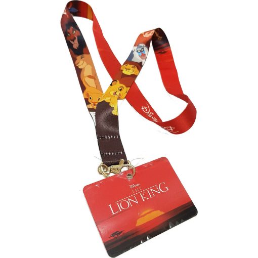 Disneyland Paris Lion King Simba Pin Trading Lanyard