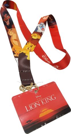 Disneyland Paris Lion King Simba Pin Trading Lanyard