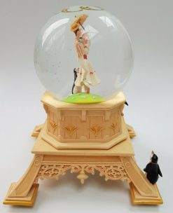 Disneyland Paris Mary Poppins A Jolly Holiday Musical Snow Globe DAMAGED