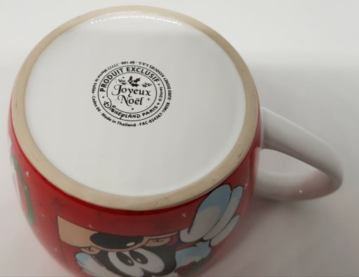 Disneyland Paris Merry Christmas Mickey Mouse & Goofy Large Mug