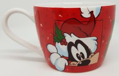 Disneyland Paris Merry Christmas Mickey Mouse & Goofy Large Mug