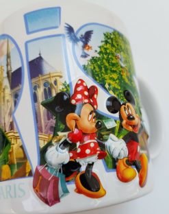 Disneyland Paris Mickey & Minne Mouse Large Mug