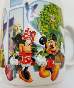 Disneyland Paris Mickey & Minne Mouse Large Mug