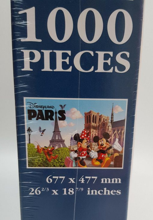 Disneyland Paris Mickey & Minnie Mouse 1000 Piece Jigsaw Puzzle