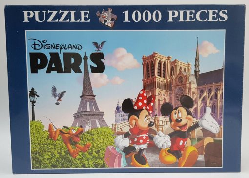 Disneyland Paris Mickey & Minnie Mouse 1000 Piece Jigsaw Puzzle