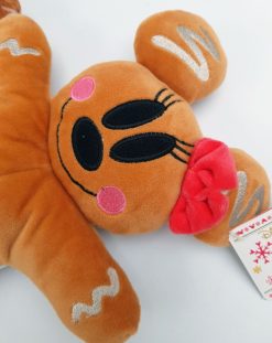 Disneyland Paris Mickey & Minnie Mouse Gingerbread Christmas Plush Soft Toy