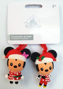 Disneyland Paris Mickey & Minnie Mouse Hanging Christmas Tree Decoration