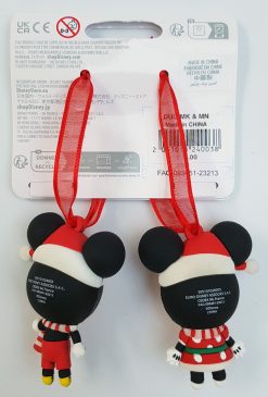 Disneyland Paris Mickey & Minnie Mouse Hanging Christmas Tree Decoration