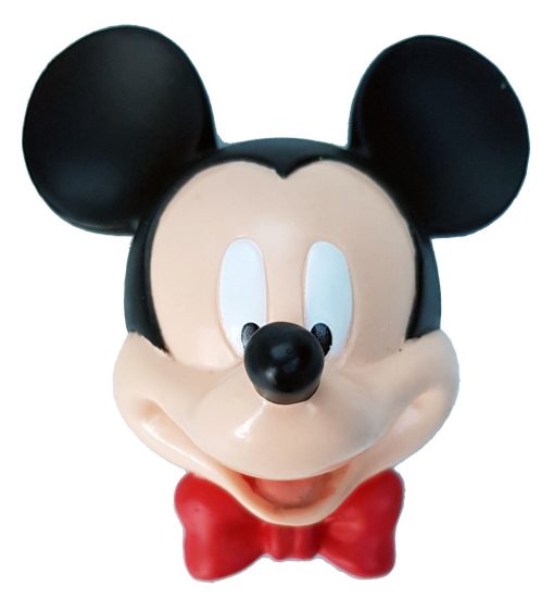 Disneyland Paris Mickey Mouse 3D Face Head Shaped Fridge Magnet