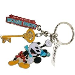 Disneyland Paris Mickey Mouse 90th Anniversary Keyring