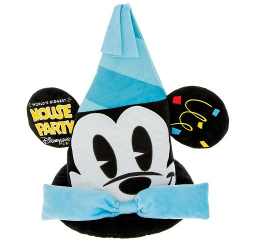 Disneyland Paris Mickey Mouse 90th Birthday Party Hat With Ears