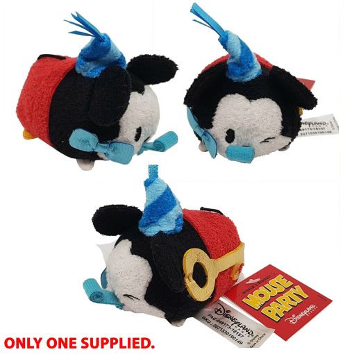 Disneyland Paris Mickey Mouse 90th Birthday Party Tsum Tsum Plush