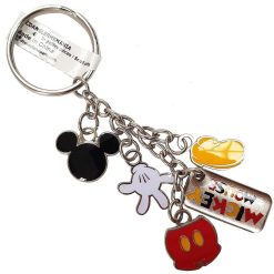 Disneyland Paris Mickey Mouse Body Parts Charm Keyring