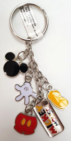 Disneyland Paris Mickey Mouse Body Parts Charm Keyring