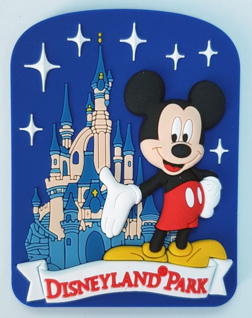 Disneyland Paris Mickey Mouse & Castle Fridge Magnet