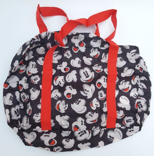 Disneyland Paris Mickey Mouse Folding Bag Lightweight Holdall Overnight