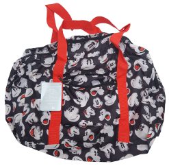 Disneyland Paris Mickey Mouse Folding Bag Lightweight Holdall Overnight