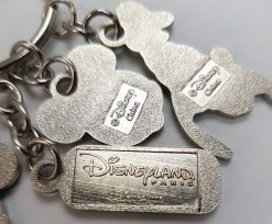 Disneyland Paris Mickey Mouse & Friends Faces Charm Keyring