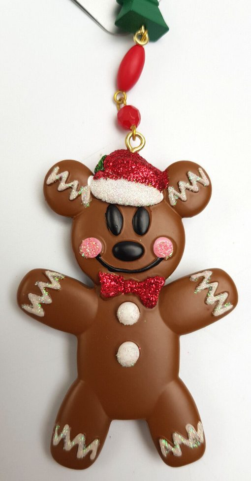 Disneyland Paris Mickey Mouse Gingerbread Christmas Tree Decoration