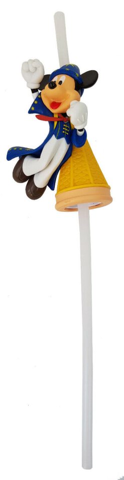 Disneyland Paris Mickey Mouse Reusable Plastic Straw