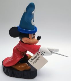 Disneyland Paris Mickey Mouse Sorcerers Apprentice Light Up Figurine