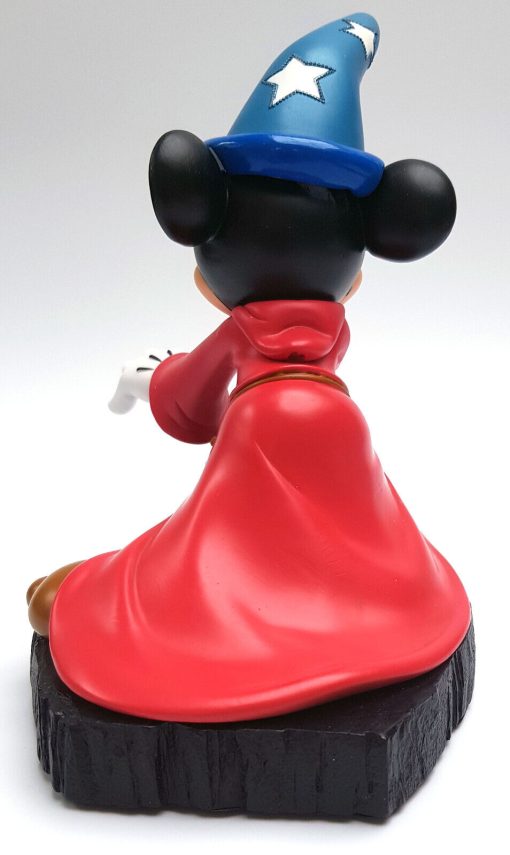 Disneyland Paris Mickey Mouse Sorcerers Apprentice Light Up Figurine