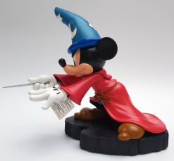 Disneyland Paris Mickey Mouse Sorcerers Apprentice Light Up Figurine