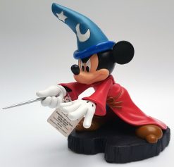 Disneyland Paris Mickey Mouse Sorcerers Apprentice Light Up Figurine