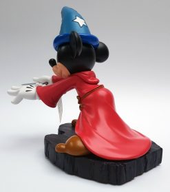 Disneyland Paris Mickey Mouse Sorcerers Apprentice Light Up Figurine