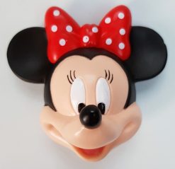 Disneyland Paris Minnie Mouse 3D Face Head Shaped Fridge Magnet