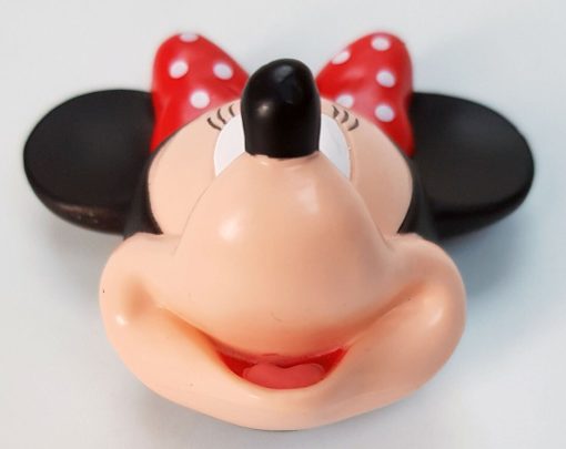 Disneyland Paris Minnie Mouse 3D Face Head Shaped Fridge Magnet