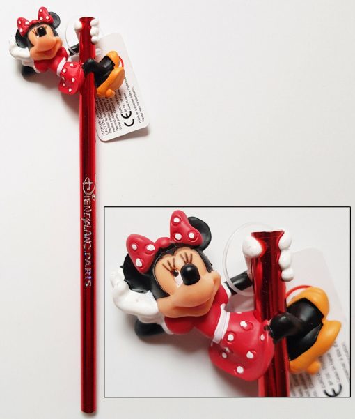 Disneyland Paris Minnie Mouse 3D Shaped Pencil Topper