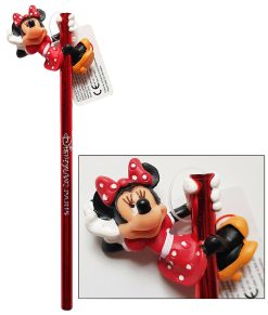 Disneyland Paris Minnie Mouse 3D Shaped Pencil Topper