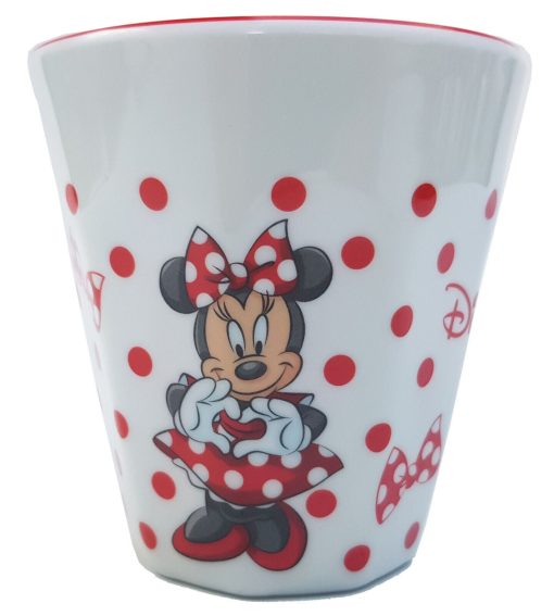 Disneyland Paris Minnie Mouse Plastic Drinking Tumbler Beaker Cup