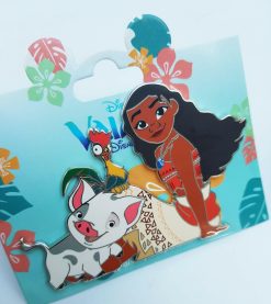 Disneyland Paris Moana Pua Hei Hei Large Pin Trading Badge Shop The Mouse