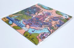 Disneyland Paris Park Map Poster Print 113cm x 75cm