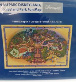 Disneyland Paris Park Map Poster Print 113cm x 75cm