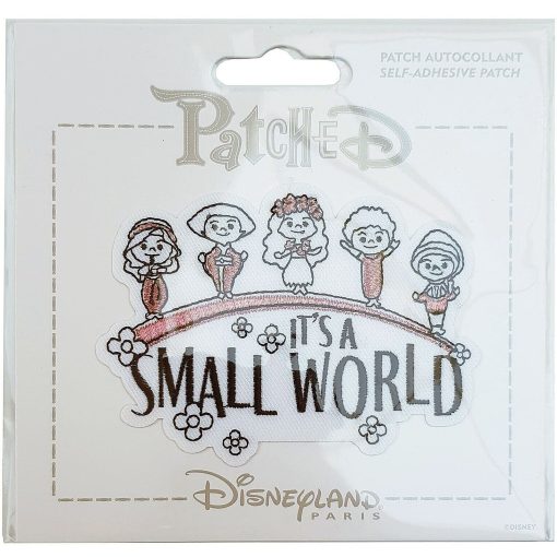 Disneyland Paris Patched It's A Small World Fabric Clothing Patch