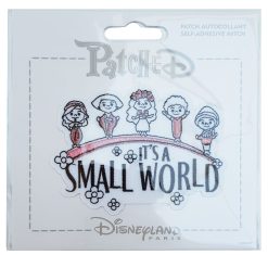 Disneyland Paris Patched It's A Small World Fabric Clothing Patch