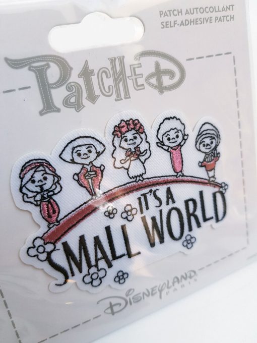 Disneyland Paris Patched It's A Small World Fabric Clothing Patch