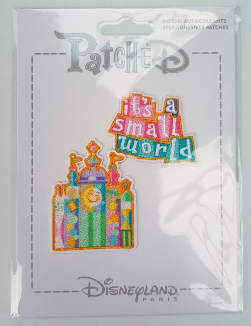 Disneyland Paris Patched Its A Small World 2x Fabric Clothing Patch