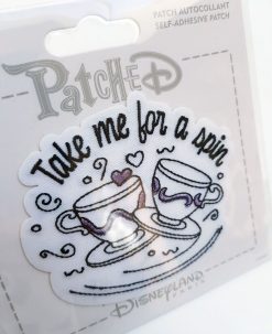 Disneyland Paris Patched Take Me For A Spin Fabric Clothes Patch