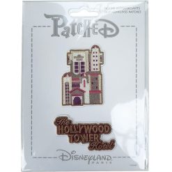 Disneyland Paris Patched Tower Of Terror HTH 2x Fabric Clothing Patch