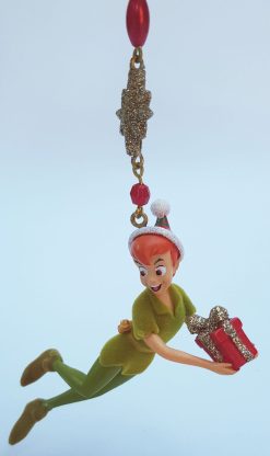 Disneyland Paris Peter Pan Hanging Christmas Tree Decoration - REPAIRED